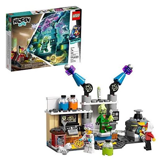 LEGO Hidden Side J.B.’s Ghost Lab 70418 Building Kit, Ghost Playset for 7+ Year Old Boys and Girls, Interactive Augmented Reality Playset (174 Pieces)