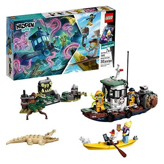 LEGO Hidden Side Wrecked Shrimp Boat 70419 Building Kit, App Toy for 7+ Year Old Boys and Girls, Interactive Augmented Reality Playset (310 Pieces)