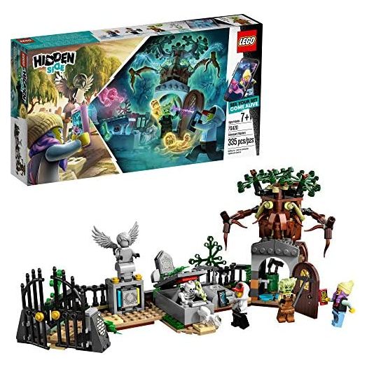 LEGO Hidden Side Graveyard Mystery 70420 Building Kit, App Toy for 7+ Year Old Boys and Girls, Interactive Augmented Reality Playset (335 Pieces)