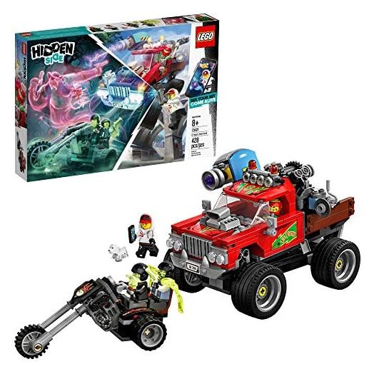 LEGO Hidden Side El Fuego’s Stunt Truck 70421 Building Kit, Ghost Playset for 8+ Year Old Boys and Girls, Interactive Augmented Reality Playset (428 Pieces)