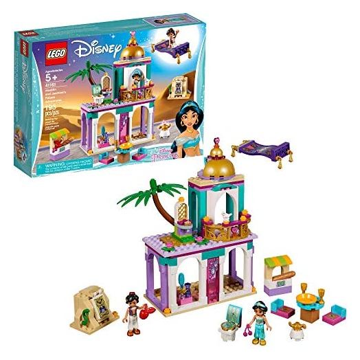 LEGO Disney Aladdin and Jasmine’s Palace Adventures 41161 Building Kit (193 Pieces) (Discontinued by Manufacturer)