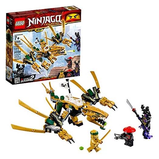 LEGO NINJAGO Legacy Golden Dragon 70666 Building Kit (171 Pieces)