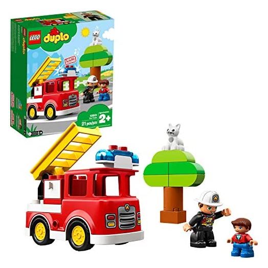 LEGO DUPLO Town Fire Truck 10901 Building Blocks (21 Pieces)