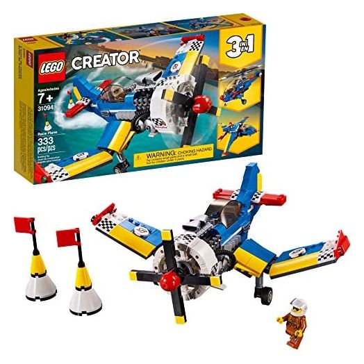 LEGO Creator 3in1 Race Plane 31094 Building Kit (333 Pieces)