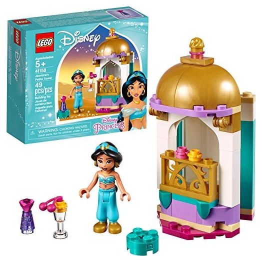 LEGO Disney Jasmine’s Petite Tower 41158 Building Kit (49 Pieces) (Discontinued by Manufacturer)