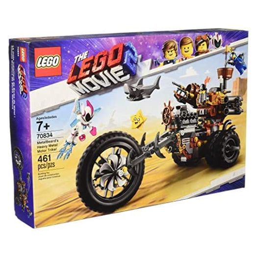 LEGO The Movie 2 MetalBeard's Heavy Metal Motor Trike! 70834 Building Kit (461 Piece)
