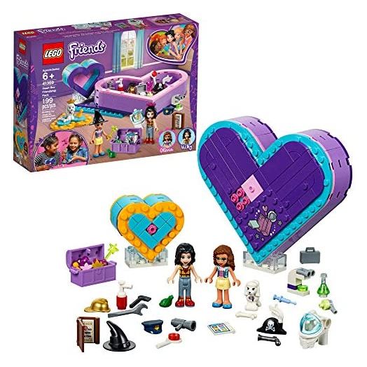 LEGO Friends Heart Box Friendship Pack 41359 Building Kit (199 Pieces) (Discontinued by Manufacturer)