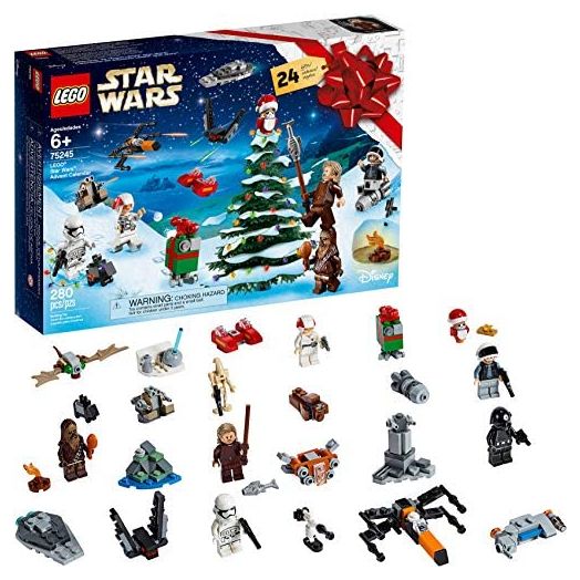 LEGO Star Wars 2019 Advent Calendar 75245 Set Building Kit with Star Wars Minifigure Characters (280 Pieces) (Discontinued by Manufacturer)