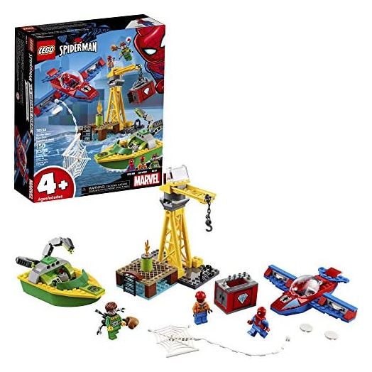 LEGO Marvel Spider Man Spider-Man: Doc Ock Diamond Heist 76134 Building Kit (150 Pieces) (Discontinued by Manufacturer)