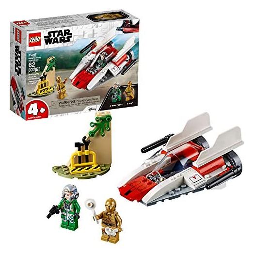 LEGO Star Wars Rebel A-Wing Starfighter 75247 4+ Building Kit (62 Pieces) (Discontinued by Manufacturer)