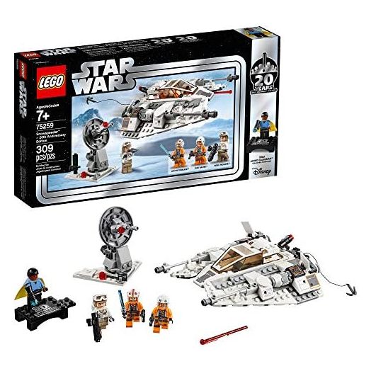 LEGO Star Wars: The Empire Strikes Back Snowspeeder â€“ 20th Anniversary Edition 75259 Building Kit (309 Pieces) (Discontinued by Manufacturer)