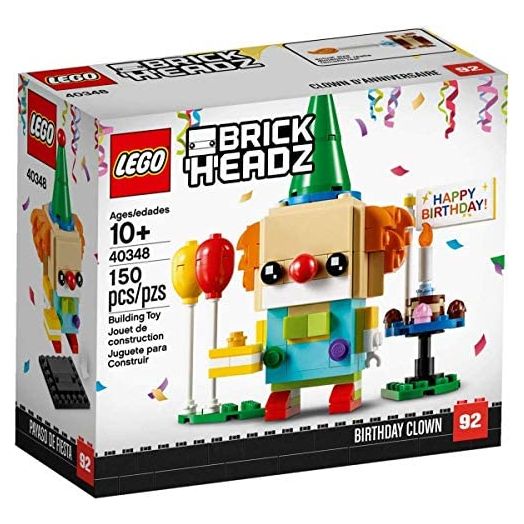 BrickHeadz Happy Birthday Clown 40348 150 Pieces