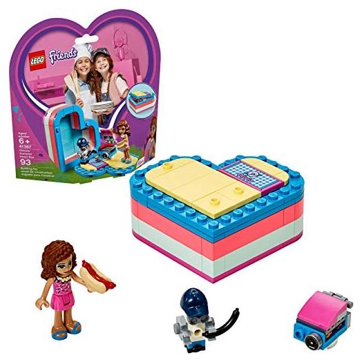 LEGO Friends Olivia’s Summer Heart Box 41387 Building Kit (93 Pieces) (Discontinued by Manufacturer)