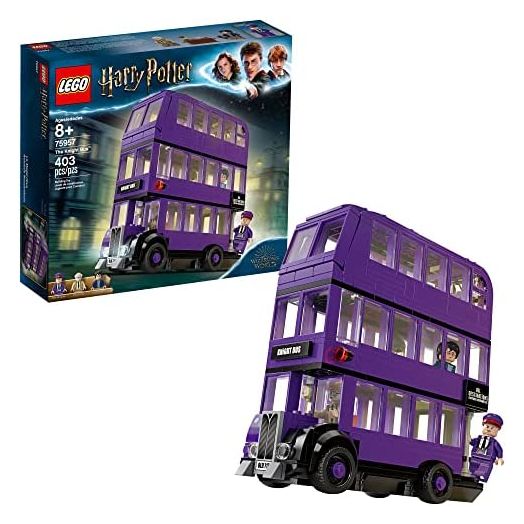 LEGO Harry Potter and The Prisoner of Azkaban Knight Bus 75957 Building Kit, New 2019 (403 Pieces)