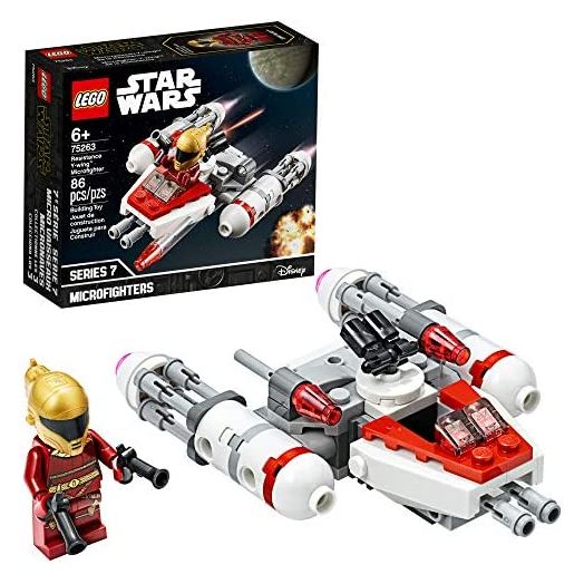 LEGO Star Wars Resistance Y-Wing Microfighter 75263 Cool Toy Building Kit for Kids, New 2020 (86 Pieces)