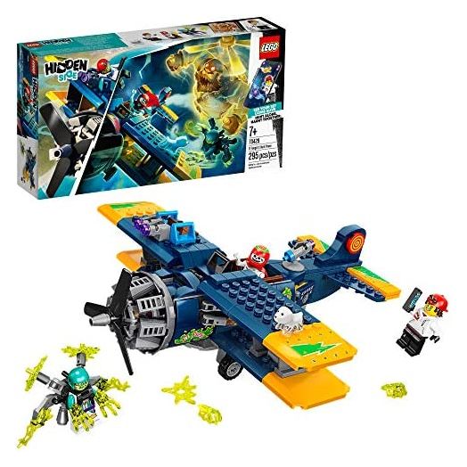 LEGO Hidden Side El Fuego's Stunt Plane 70429 Ghost Toy, Cool Augmented Reality, New 2020 (AR) Play Experience for Kids (295 Pieces)