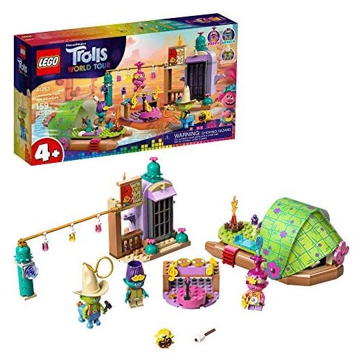 LEGO Trolls World Tour Lonesome Flats Raft Adventure 41253 Kids Building Kit , Great Trolls Gift for Creative Kids, New 2020 (159 Pieces)