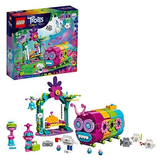 Lego Trolls World Tour Rainbow Caterbus 41256