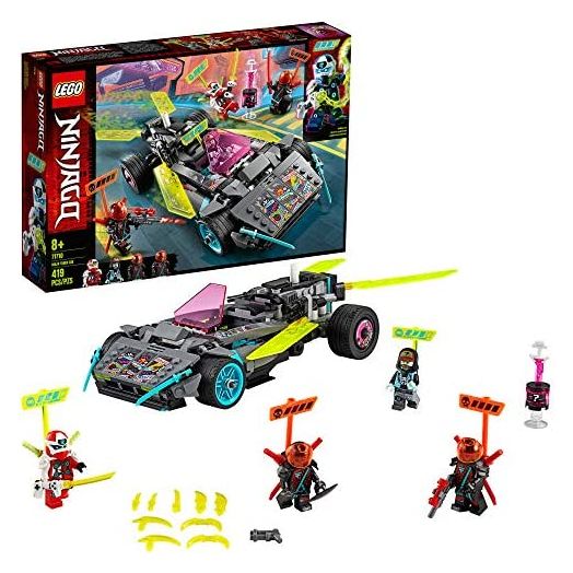 LEGO NINJAGO Ninja Tuner Car 71710 Toy Car for Kids Building Kit (419 Pieces)