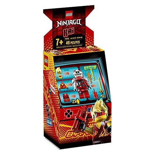 LEGO NINJAGO Kai Avatar - Arcade Pod 71714 Mini Arcade Machine Building Kit, New 2020 (49 Pieces)