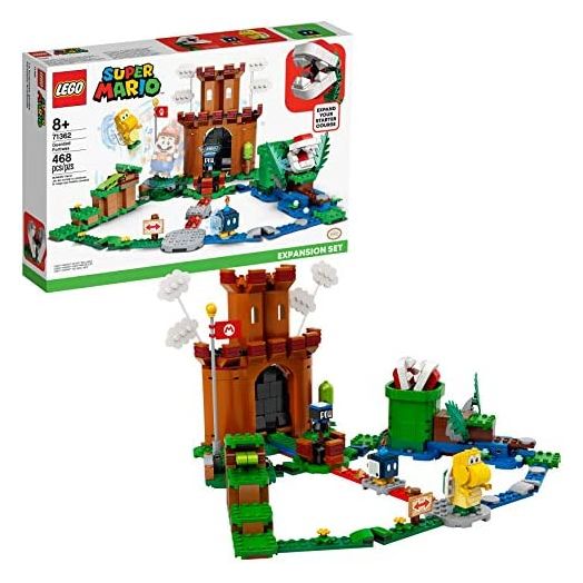 LEGO Super Mario Guarded Fortress Expansion Set 71362 Building Kit; Collectible Playset to Combine with The Super Mario Adventures with Mario Starter Course (71360) Set (468 Pieces)
