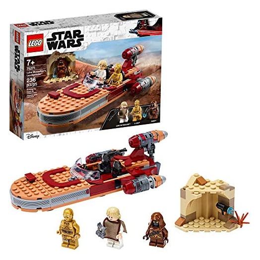 LEGO Star Wars: A New Hope Luke Skywalker's Landspeeder 75271 Building Kit, Collectible Star Wars Set (236 Pieces)