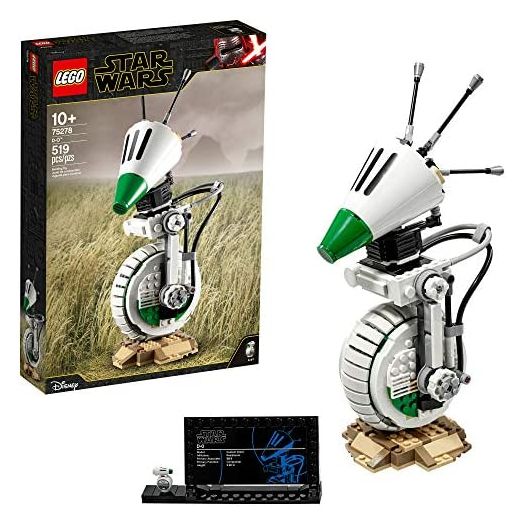 LEGO Star Wars: The Rise of Skywalker D-O 75278 Building Kit; Collectible Star Wars Character and a Cool Birthday Gift, Holiday Present or Fun Surprise for Any Star Wars Fan (519 Pieces)
