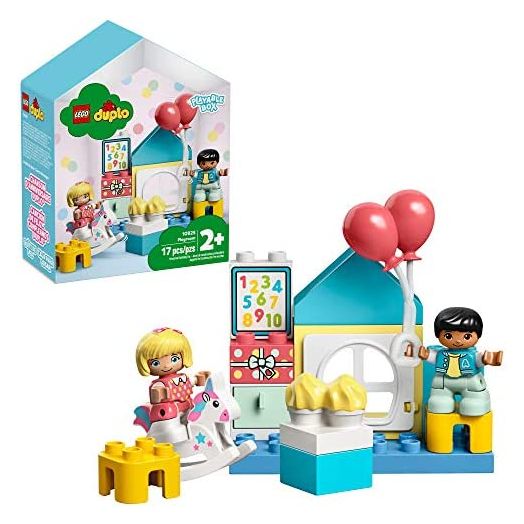 LEGO DUPLO Town Playroom 10925 Kids’ Pretend Play Set, Developmental Toy for Toddlers, Great First Set (16 Pieces)