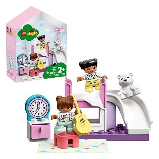 LEGO DUPLO Town Bedroom 10926 Kids’ Pretend Play Set, Developmental Toddler Toy, Great for Kids’ Learning and Play (16 Pieces)
