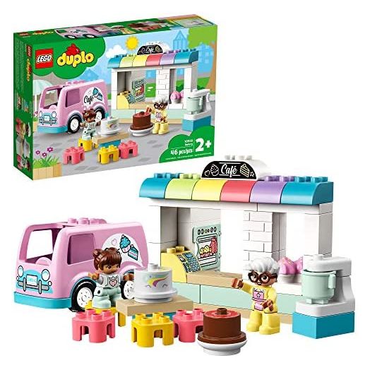 LEGO DUPLO Town Bakery 10928 Educational Play Café Toy for Toddlers, Great Gift for Kids Ages 2 and Over (46 Pieces)