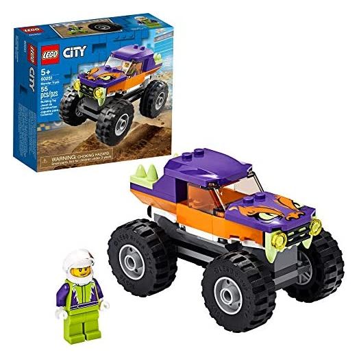 LEGO City Monster Truck 60251 Playset, Building Sets for Kids (55 Pieces)