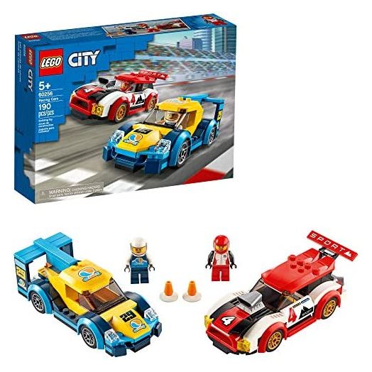 LEGO City Racing Cars 60256 Fun, Buildable Toy for Kids (190 Pieces)
