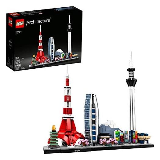 LEGO Architecture Skylines: Tokyo 21051 Building Kit, Collectible Architecture Building Set for Adults (547 Pieces)