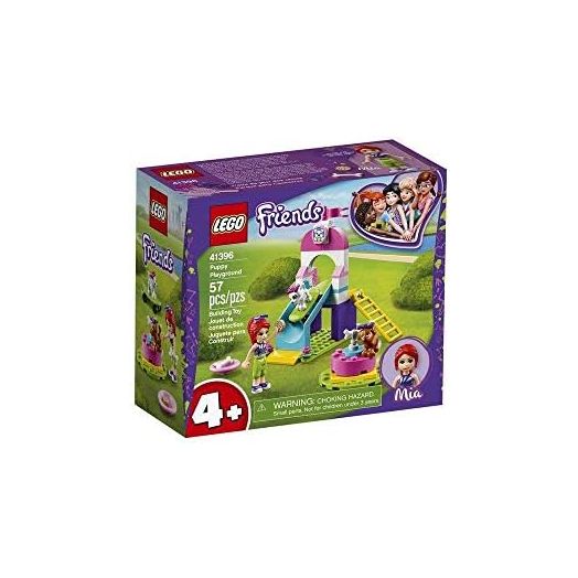 LEGO Friends Puppy Playground 41396 Starter Building Kit; Best Animal Toy Featuring Friends Character Mia (57 Pieces)