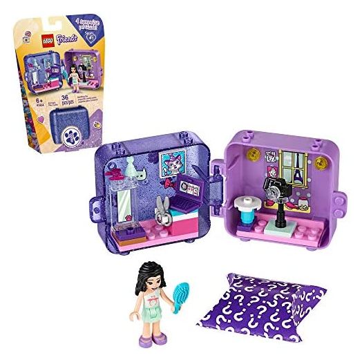 LEGO Friends Emma’s Play Cube 41404 Building Kit, Includes Collectible Mini-Doll for Imaginative Play, New 2020 (36 Pieces)
