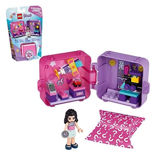 LEGO Friends Emma’s Shopping Play Cube 41409 Building Kit, Includes a Collectible Mini-Doll, for Imaginative Play, New 2020 (49 Pieces)