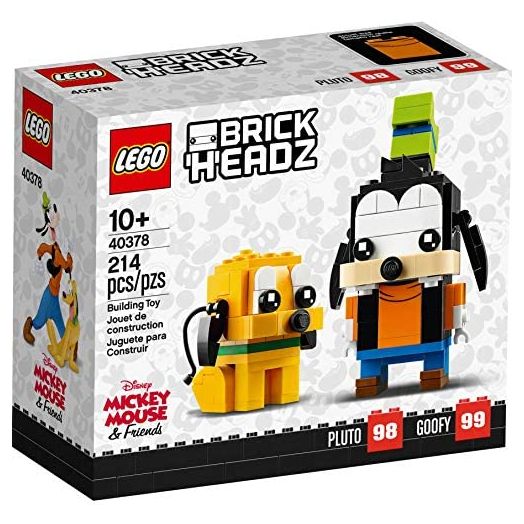 LEGO Disney Brick Headz Pluto Goofy Set 40378