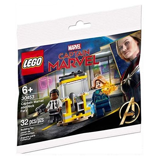 LEGO Marvel Captain Marvel and Nick Fury Limited Edition Polybag (30453)