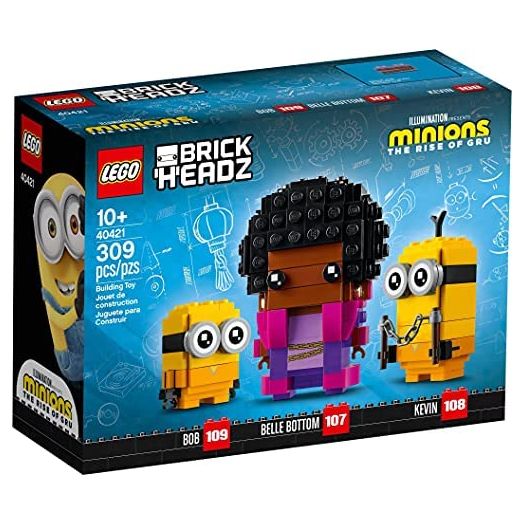 LEGO BricksHeadz Minions 40421 The Rise of Gru - Belle Bottom, Kevin and Bob