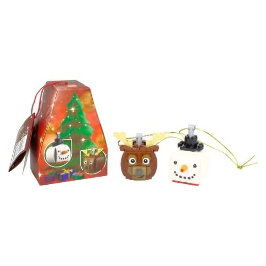 LEGO Snowman & Reindeer Duo Ornaments