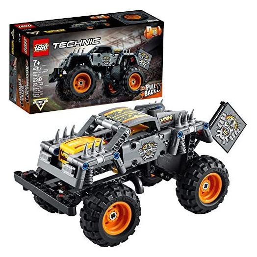 LEGO Technic Monster Jam Max-D 42119 Model Building Kit for Boys and Girls Who Love Monster Truck Toys, New 2021 (230 Pieces),Multicolor
