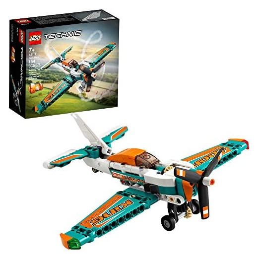 LEGO Technic Race Plane 42117 Building Kit for Boys and Girls Who Love Model Airplane Toys, New 2021 (154 Pieces)