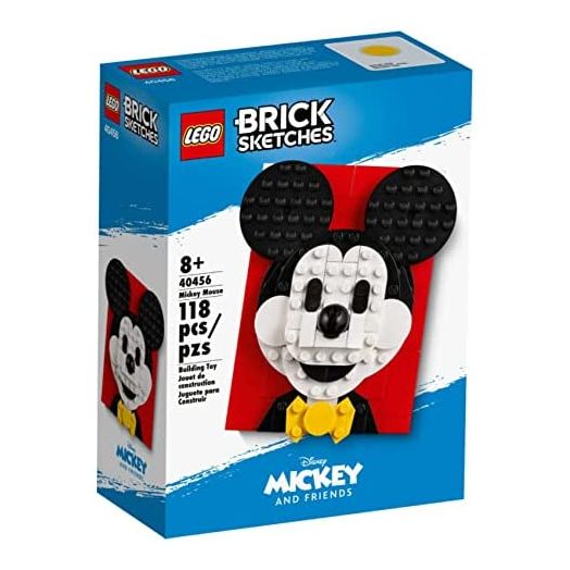 LEGO EGO Brick Sketches: Mickey Mouse (118 pcs)