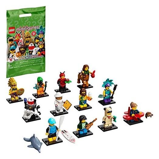 LEGO Minifigures Series 21 71029 Limited Edition Collectible Building Kit, New 2021 (1 of 12 to Collect)