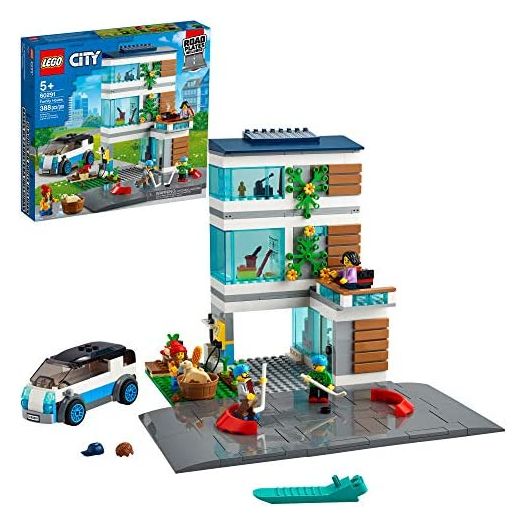 LEGO City Family House 60291 Building Kit; Toy for Kids, New 2021 (388 Pieces)