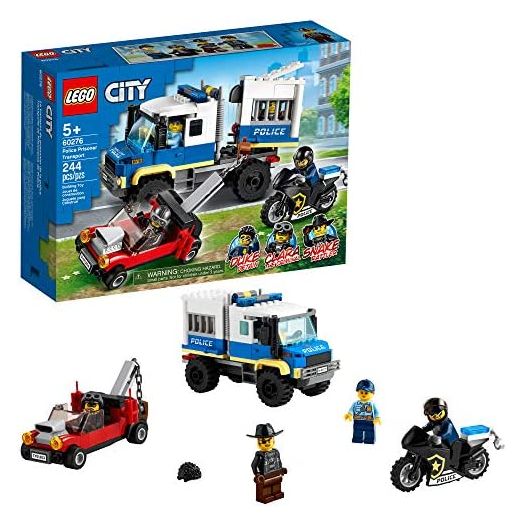 LEGO City Police Prisoner Transport 60276 Building Kit; Cool Police Toy for Kids, New 2021 (244 Pieces)