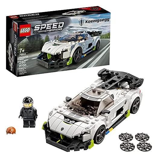 LEGO Speed Champions Koenigsegg Jesko 76900 Building Toy for Kids and Car Fans; New 2021 (280 Pieces)