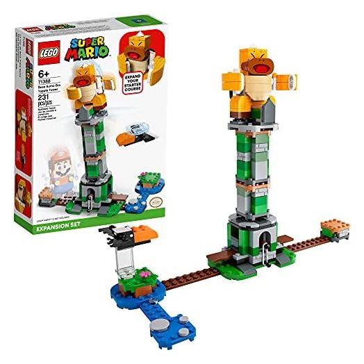LEGO Super Mario Boss Sumo Bro Topple Tower Expansion Set 71388 Building Kit; Collectible Toy for Kids; New 2021 (231 Pieces)