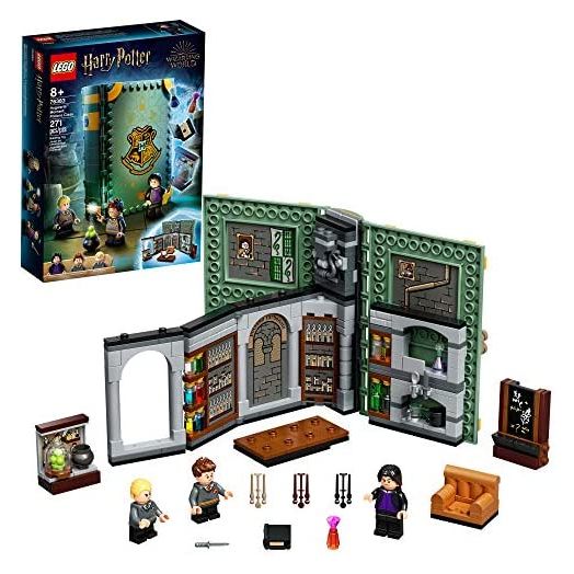 LEGO Harry Potter Hogwarts Moment: Potions Class 76383 Brick-Built Playset with Professor Snape’s Potions Class, New 2021 (270 Pieces)
