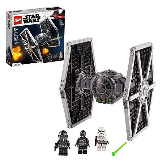 LEGO Star Wars Imperial TIE Fighter 75300 Building Kit; Awesome Construction Toy for Creative Kids, New 2021 (432 Pieces)